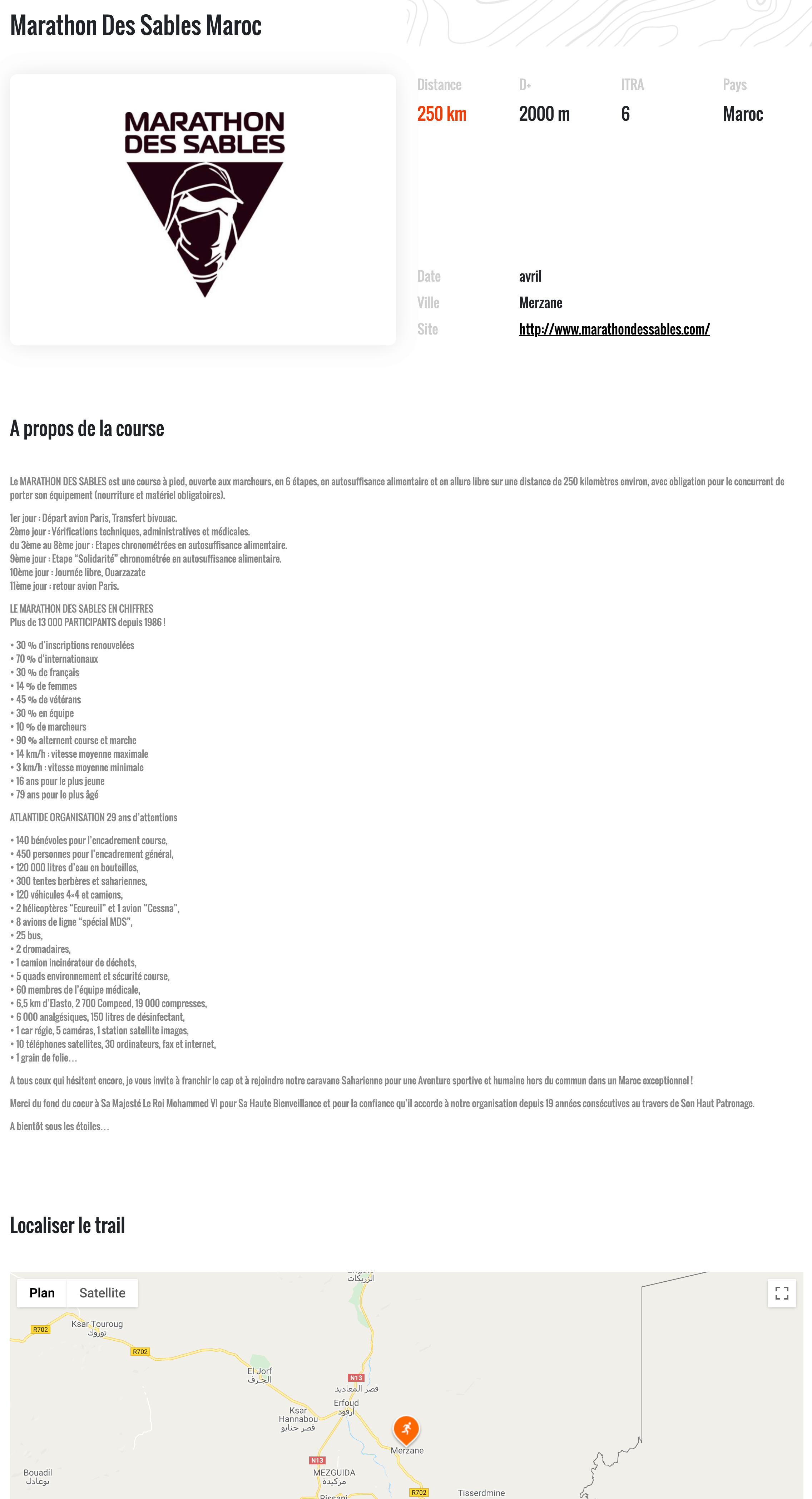 Fiche Tor des géants sur 1001Trails