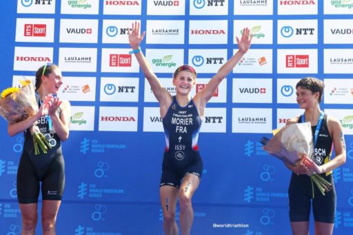 Trois questions à Emilie MORIER, triathlète, 23 ans, championne du monde U23 en 2019, championne du monde en relais mixte en 2019, membre de la Team Hope